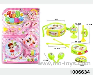 BABY MUSICAL INSTRUMENT SET IN HIGH FREQUENCY BOX