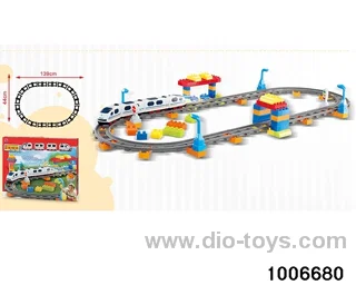 Electric rail car 99PCS in window box