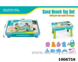 17pcs Beach table in paper card