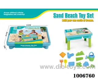 17pcs Beach table in paper card