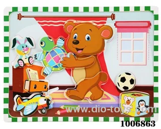 puzzle toys  in  Plastic film