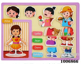 puzzle toys  in  Plastic film