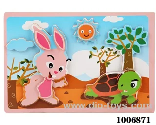 puzzle toys  in  Plastic film