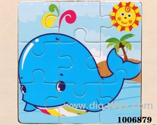 puzzle toys  in  Plastic film