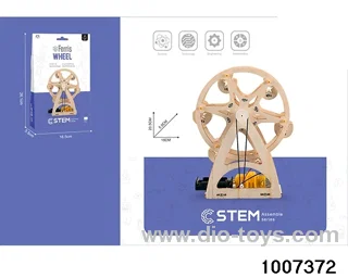 Wooden toys in color box