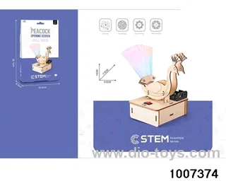 Wooden toys in color box