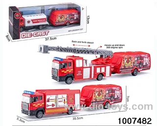 ALLOY PULL BACK TRUCK IN WNDOW BOX