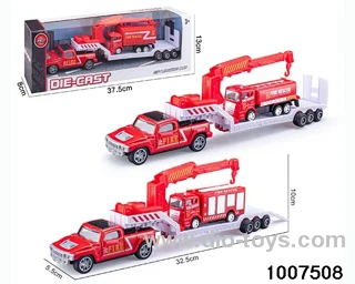 ALLOY PULL BACK TRUCK IN IWNDOW BOX