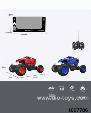 1:16 27MHz 5CH RC CAR WITH SEARCHLIGHT/WITH AUTOMATIC PRESENTATION FEATURE(WITHOUT ELECTRICITY) IN WINDOW BOX
