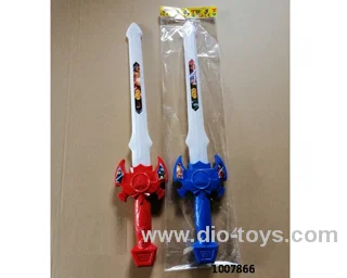 Glowing sword  with  light   in opp bag