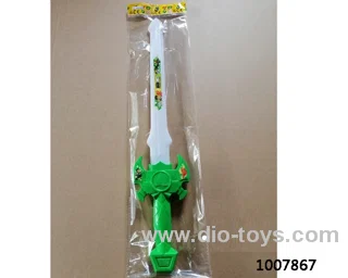Glowing sword  with  light   in opp bag