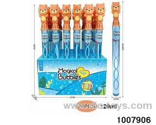 Bear Bubble Stick in display box
