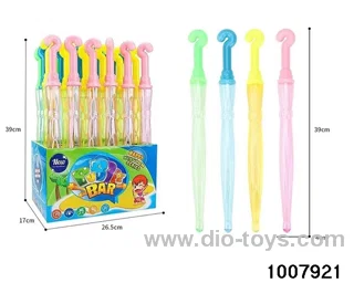 Umbrella bubble stick (4 colors) 24PCS single price in display box