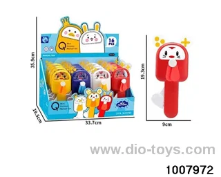 Cartoon smart mouse hand pressure in display box