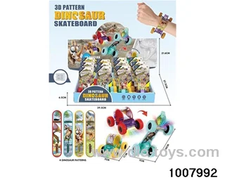 DINOSAUR WATCH CAR (3D PAINTING) WITH LIGHT in display box