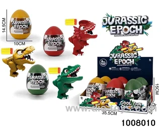 Dinosaur soft bullet gun (6PCS) in display box