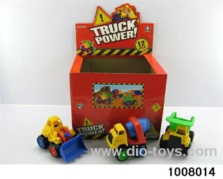 3 models of taxiing engineering vehicle, 12pcs/PDQ in display box
