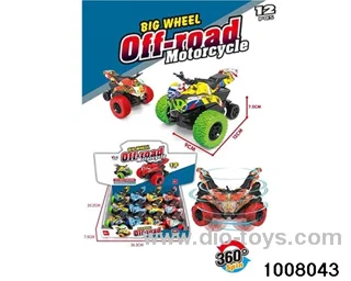 Inertial graffiti beach motorcycle (graffiti) in display box