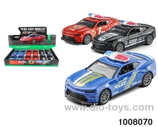 1:36 wasp alloy police car back to force in display box