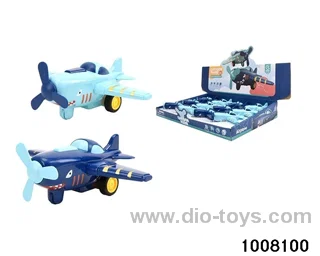 inertial aircraft in display box