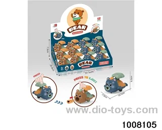 Ejection pressure bear in display box