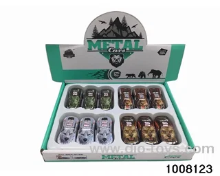 Return alloy car in display box