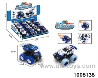 Inertia variant police car (12 pack) in display box