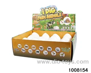 Blister poultry animal eggs 12pcs in display box