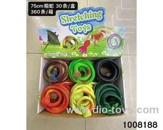 Boxed 75cm snake thick in display box