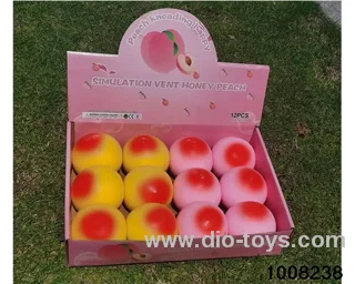 Big peach in display box