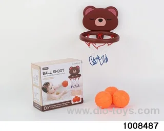 Bathroom basketball frame (3 balls) in color box