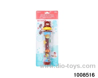 Cartoon water gun toy in blister