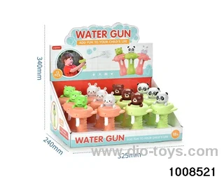 Cartoon water gun toy in display box