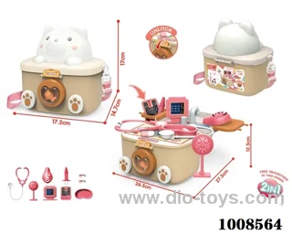 26pcs Doctor suit with output water in paper card