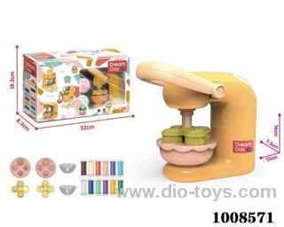 19pcs Color mud burger machine in Window box