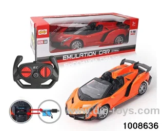 1:16 4 ch rc car with light/include battery