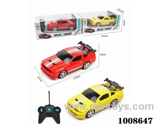 1:22 RC car 2 color  mixed loading not include  in Window box