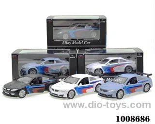 pull back alloy car  in Window box