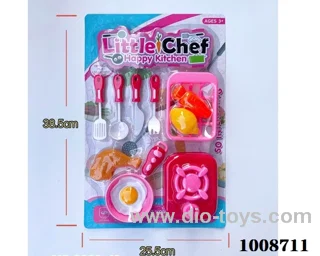 kitchen set in  Blister card