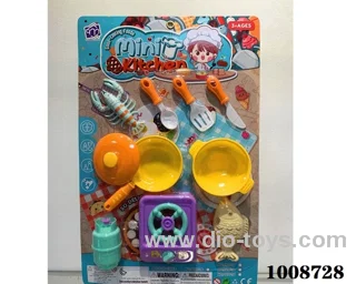 kitchen set in  Blister card