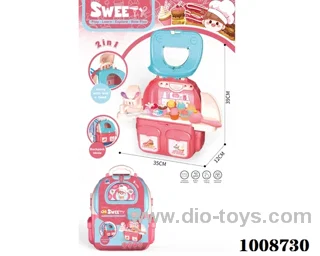 kitchen set in paper card
