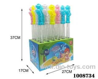 24pcs Bubble Stick 4 color mixed loading in Display box