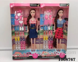 11.5-inch SOLID DOLL SET in Window box