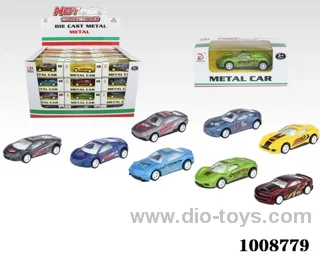 48 pcs Return alloy car in Display box