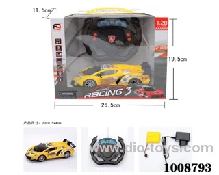 4ch rc car with light &not include 2 color mixed loading  in  Gilf box