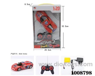 4ch rc car with light& not include 2 color mixed loading in  Gilf box
