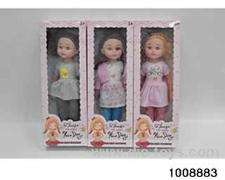 18 inch empty doll with IC in color box