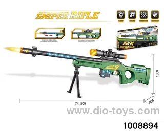 AWM electric acoustooptic sniper gun in color box
