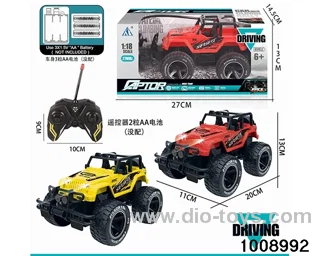 1:18 RC car in window box