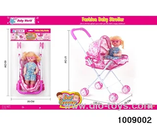 Iron Baby Cart in poly bag header